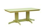 Rectangle Patio Poly Dining Table