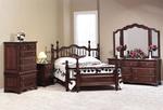 Wrap Around Five Piece Bedroom Furniture Set in Maple Wood