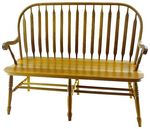 Paddle Back Windsor Bench