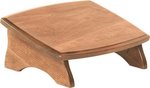 Ogunquit Footrest with Adjustable Tilt from DutchCrafters Amish