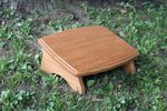 Ogunquit Footrest with Adjustable Tilt from DutchCrafters Amish