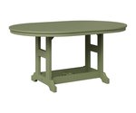 Berlin Gardens 44" x 64" Garden Classic Oblong Poly Counter Table