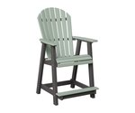 Berlin Gardens Comfo-Back Outdoor Poly Counter Chair
