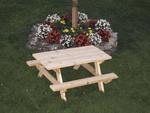 Amish Cedar Wood Kids Picnic Table