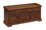 Pine Large Entryway Storage Bench