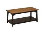 Rectangular Farmhouse Pine Coffee Table