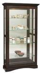 Mission Sliding Door Curio Cabinet