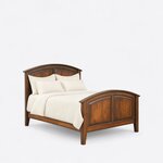 Amish Kempton Solid Wood Panel Bed