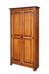 Honey Brook Pine 2 Door Pantry