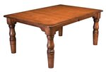 Amish Handcrafted Cabaret Dining Table