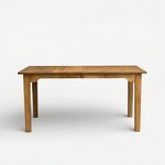 Amish Handcrafted Shaker Leg Dining Table