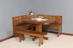 Mission Breakfast Nook Set from DutchCrafters Amish Furniture