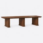 Amish Solid Wood Executive Conference Room Table for Business