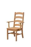 Poly Patio Ladderback Arm Chair
