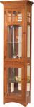 Santa Fe Tall 2-Door Curio Cabinet