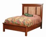 Columbus Bed with Fabric Panels