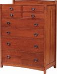 Post Mission 8-Drawer Chest