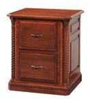 Amish Hawthorne Wood File Cabinet Choose Size