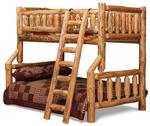 Rustic Log Bunk Beds