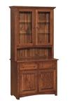 Cottage Style Pine Buffet and Hutch
