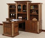 Riverdale Solid Wood Partner Office Desk for Two