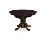 Marbella Single Pedestal Table with Butterfly Leaf