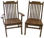 Big and Tall Mission Dining Chair