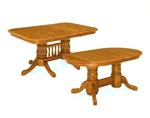 Double Pedestal Dining Table