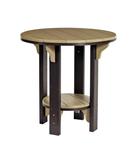 Amish Leisure Lawns Poly Lumber Bistro Dining Table