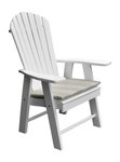 Outdoor Adirondack Chair and Optional Cushion