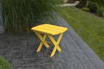 Poly Folding Cross Leg End Table