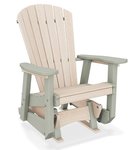 Beachfront Poly Adirondack Glider