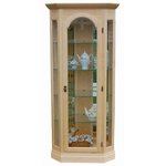 Amish Galena Corner Curio Cabinet