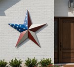 Amish Extra Jumbo Patriotic Barn Star