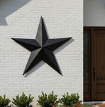 Amish Extra Jumbo Custom Painted 53" Barn Star
