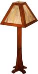 Mission Table Stained Glass Lamp