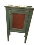 Pine Small Honey Cabinet with Tin Door