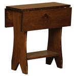 Pine Drop Leaf End Table