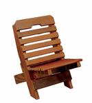 Cedar Wood Kid's Fisherman Folding Chair