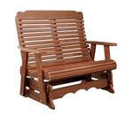 Outdoor 60" Contoured Glider Bench