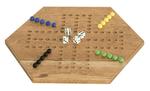 American Made Oak Aggravation Board Game