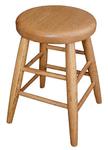 Oak Wood Child's Bar Stool