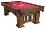 Handcrafted Classic Mission Billiard Table