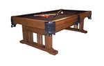 Handcrafted Signature Mission Pool Table