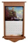 Hardwood Plain Calendar Frame