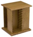 Hardwood Small CD/DVD Tower