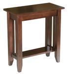 Hardwood Mission Console Table