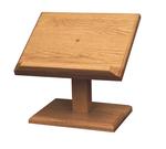 Hardwood Large Cookbook Stand or Bible Stand