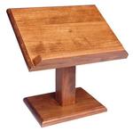 Hardwood Small Cookbook Stand or Bible Stand