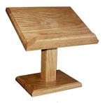 Hardwood Small Cookbook Stand or Bible Stand